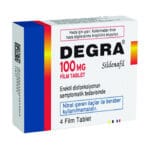 Degra 100 mg 4 Tablet