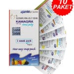 Kamagra Sildenafil Oral Jel 100 mg Kırılmalı 10 Paket